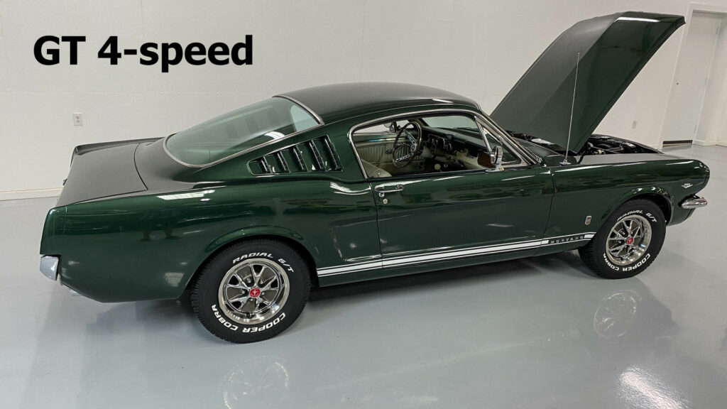 1966 Mustang Ivy Green GT fastback