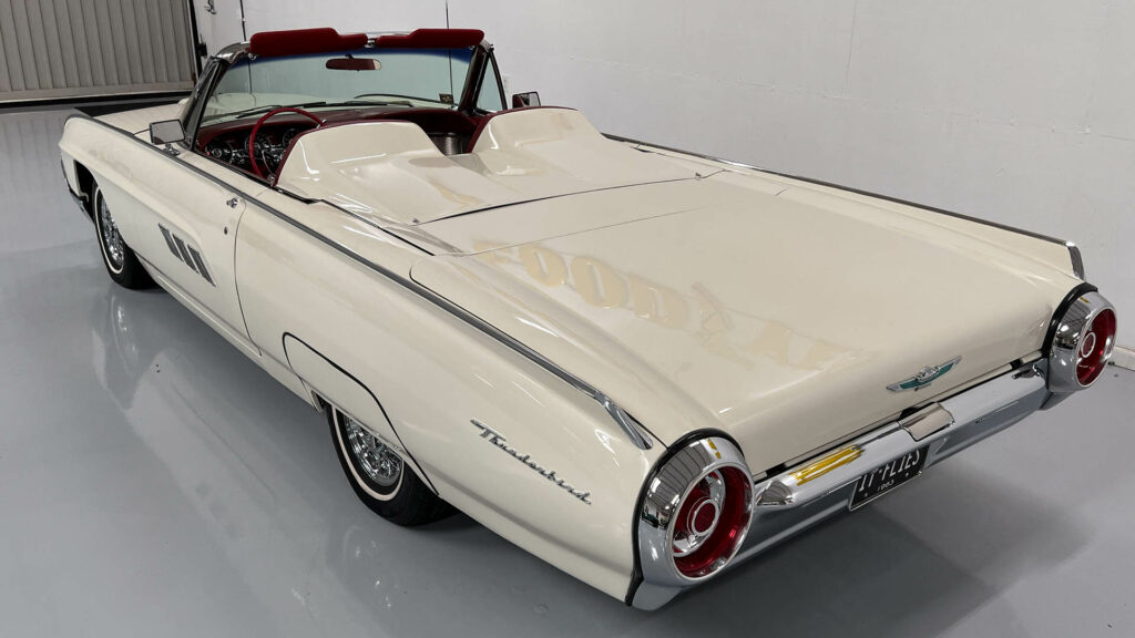 1963 Thunderbird Roadster Convertible Corinthian White