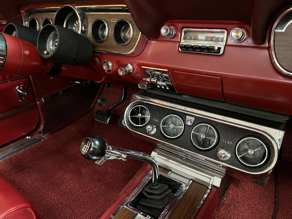 1966 Mustang GT Convertible Candy Apple Red 4-speed