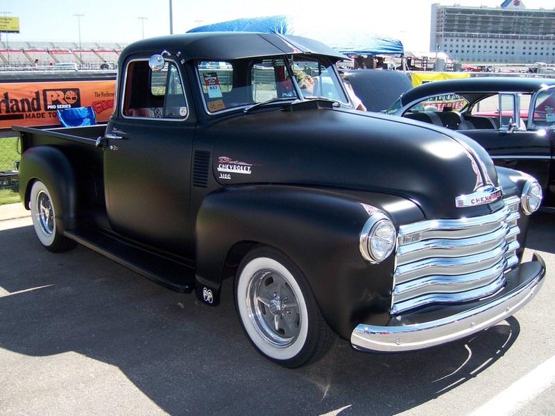 1952 Chevy Truck Flat Black