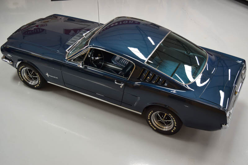 1965 Mustang fastback GT Caspian Blue testimonial 06
