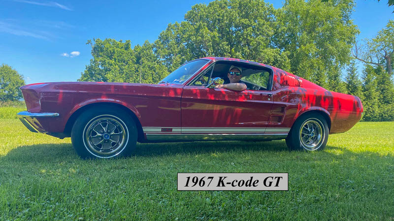 1967 K Code Mustang testimonial