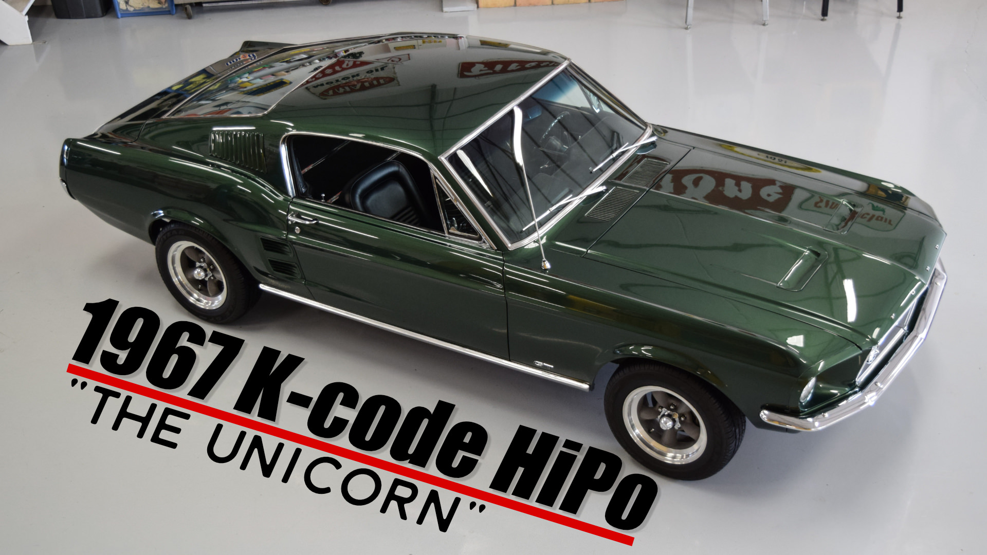 1967 Mustang Coupe Green