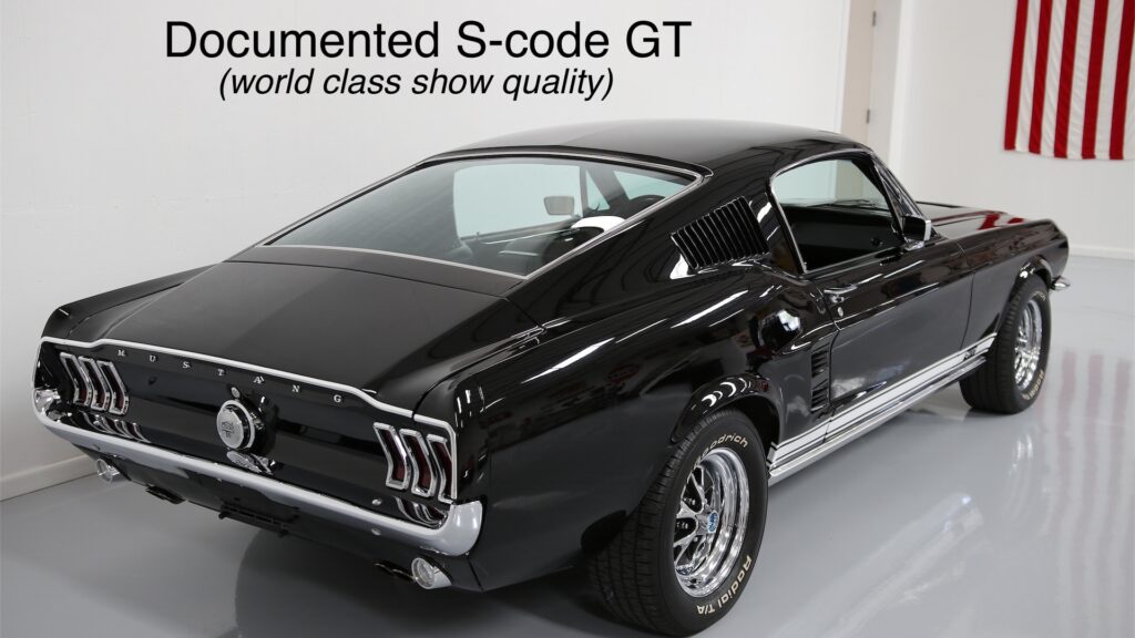  1967 Mustang GT 390 S-Code Fastback - Clásicos de calidad