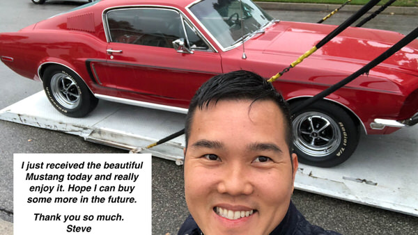 1968 Mustang GT Fastback Red testimonial 04-1