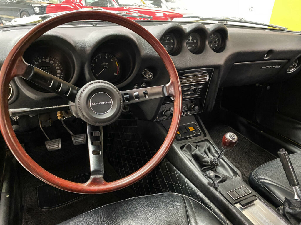 1972 Datsun 240Z Black Interior