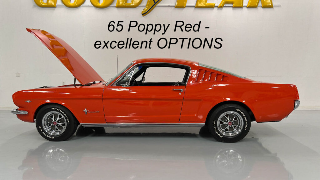 1965 Mustang Fastback Poppy Red