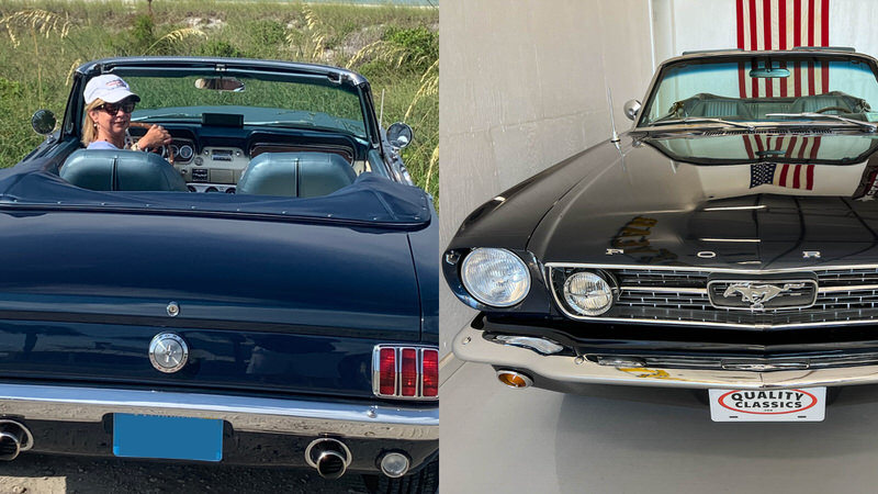 1966 Mustang Convertible blue buyer testimonial